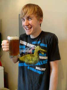 peter with butter beer